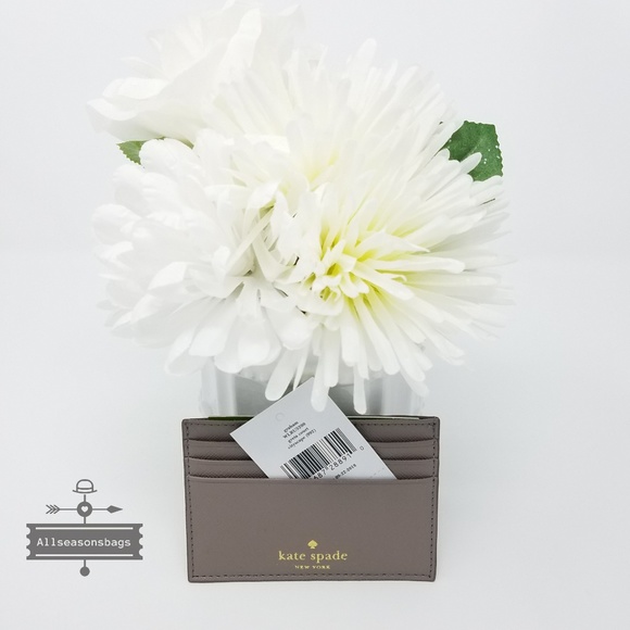 Kate spade ina greta satchel card case SET grey - Picture 5 of 8